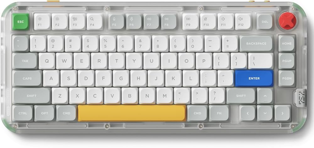 Amazon | NuPhy Kick75 ワイヤレス ロープロファイル メカニカル