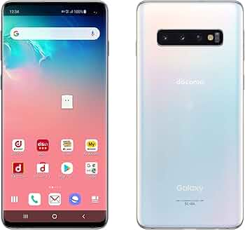 Amazon | DOCOMO Galaxy S10 SC-03L prism white | Galaxy