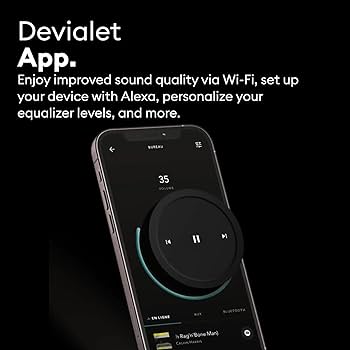 Amazon.com: Devialet - Mania Portable Smart Speaker- Black