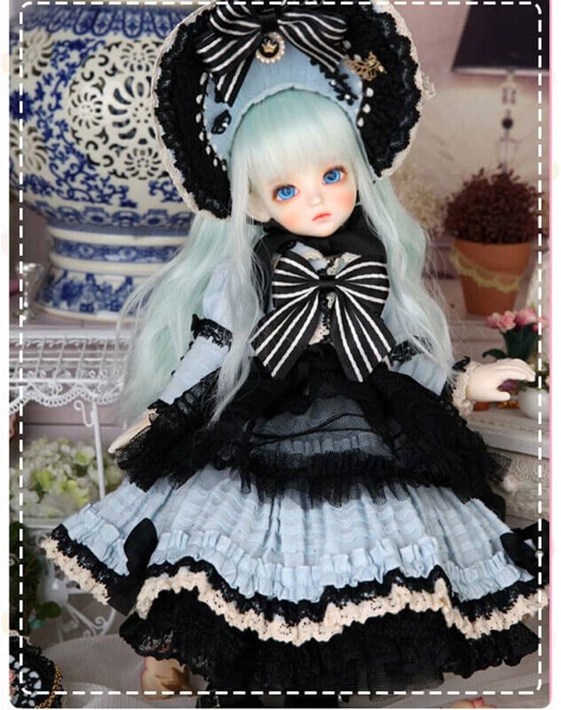 Amazon | KAKAA BJDドール フルセット 1/6 球体関節人形 27cm SD 樹脂