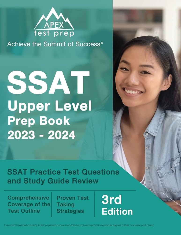 Amazon | SSAT Upper Level Prep Book 2023-2024: SSAT Practice Test