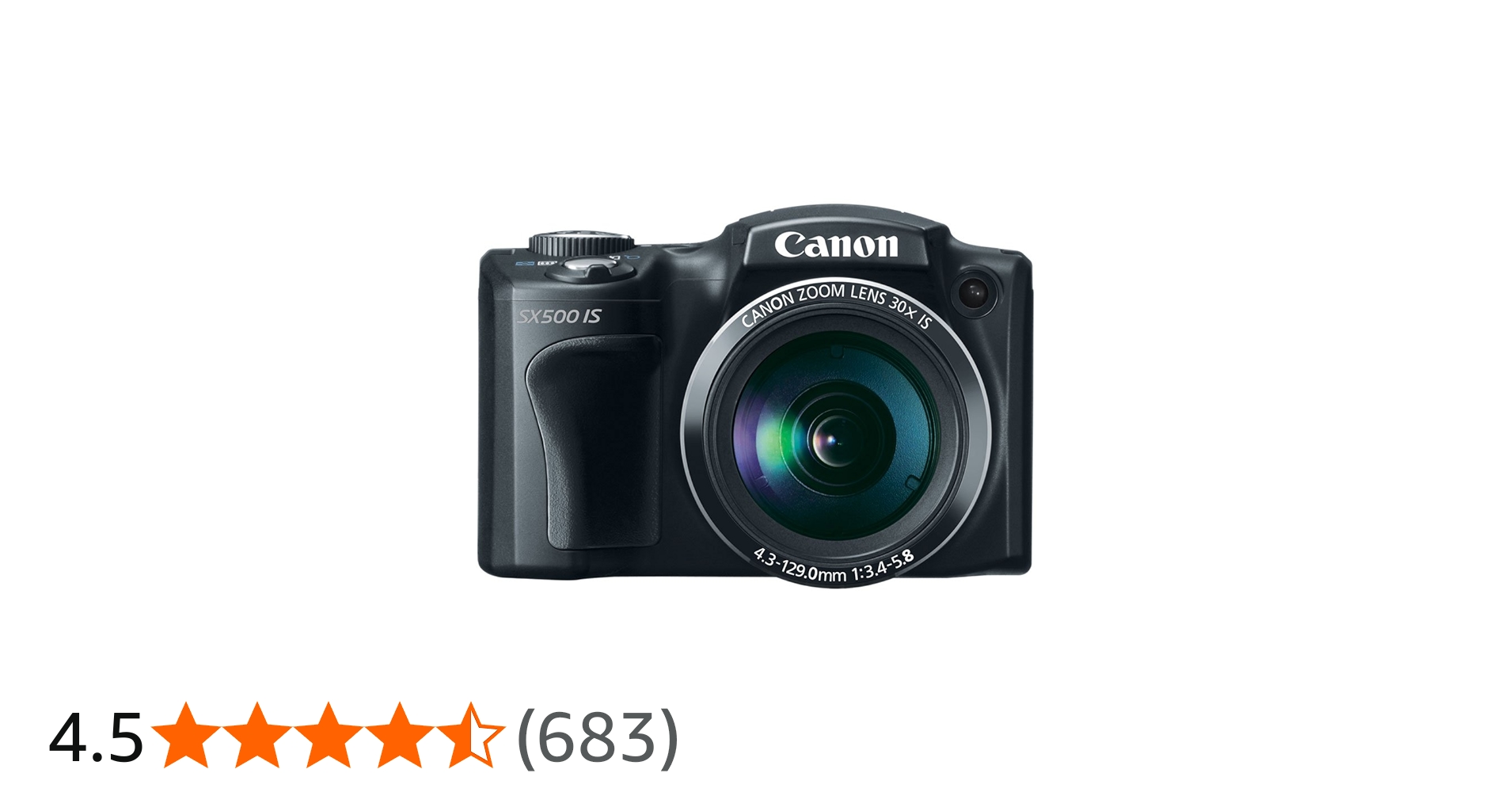 Buy Canon PowerShot SX500 IS 16.0 MP Digital Camera with 30x Wide