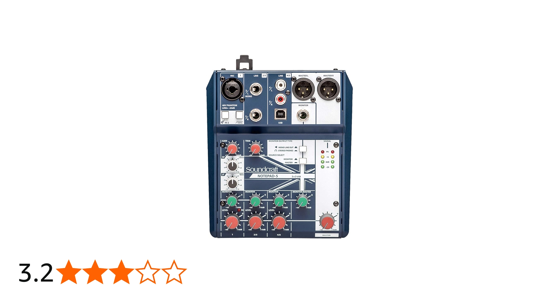 Amazon.co.jp: Soundcraft Notepad-5 Mixer : Musical Instruments