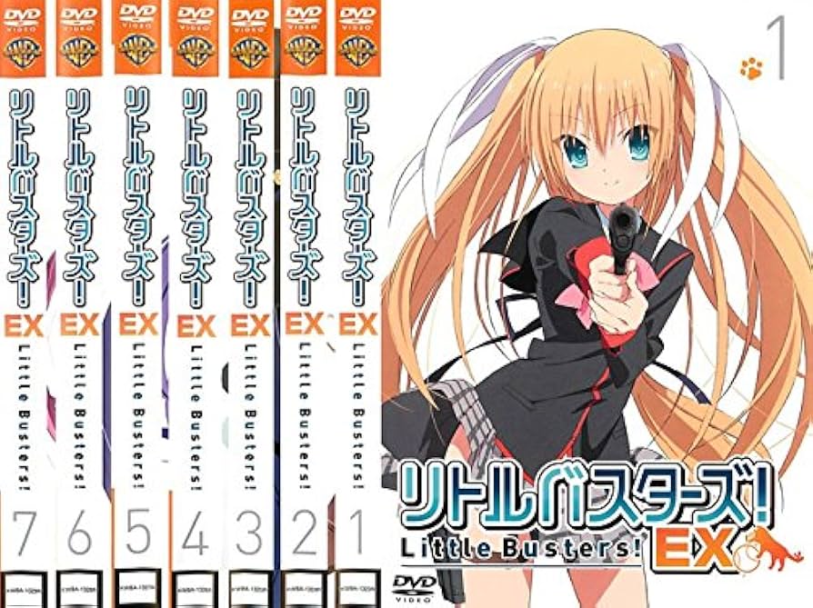 Amazon.co.jp: リトルバスターズ! EX [レンタル落ち] 全7巻セット
