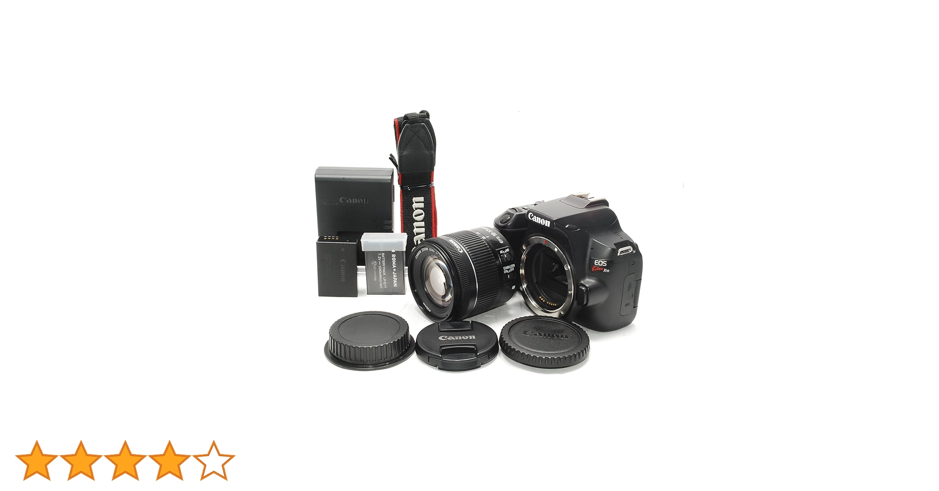 フィルムカメラ CanonEOSKissX10 EFS18-55IS STM Kit フィルムカメラ