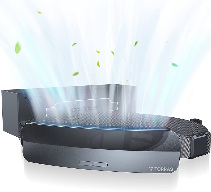 Amazon | TORRAS 腰掛け扇風機 ベルトファン【接触冷感 服中可用】携帯