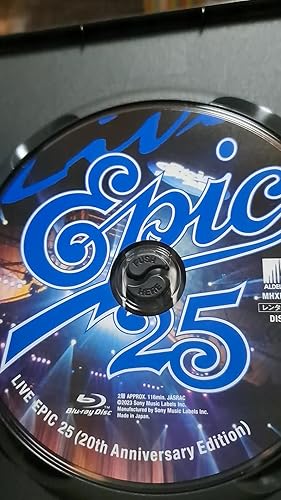 Amazon.co.jp: LIVE EPIC 25 (20th Anniversary Edition) (Blu-ray