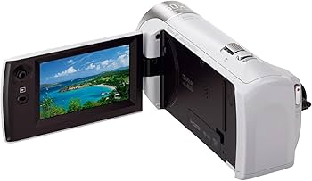 Amazon | SONY(ソニー) ビデオカメラ Handycam HDR-CX470 ホワイト
