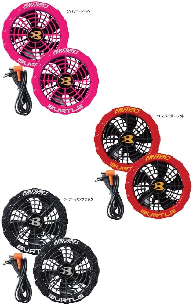 Amazon | バートル BURTLE ピンクファン＋新型19V緑バッテリーセット