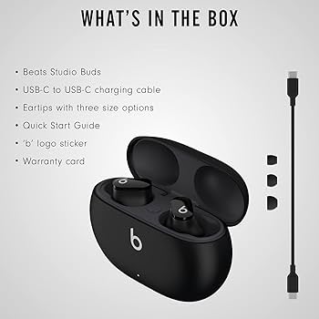 Amazon.com: Beats Studio Buds Totally Wireless Noise Cancelling