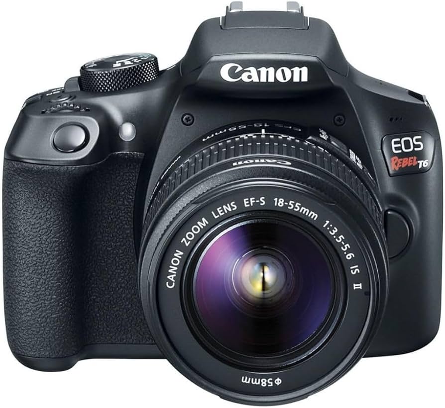 Amazon.com : Canon EOS Rebel T6 Digital SLR Camera Kit with EF-S