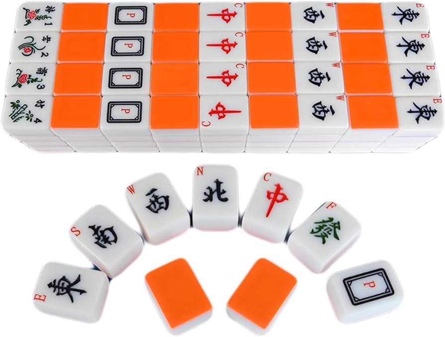 Amazon.co.jp: 麻雀牌 中国 麻雀セット フルサイズ 40 ミリメートル