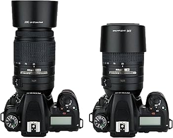 Amazon | JJC HB-57 可逆式 レンズフード Nikon AF-S DX Nikkor 55