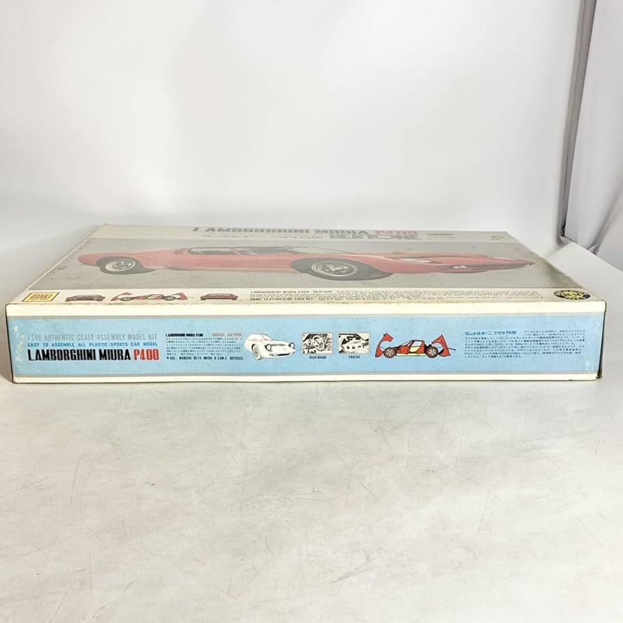 Amazon | 未組立 オオタキ 1/16 ランボルギーニ ミウラ P400 モーター