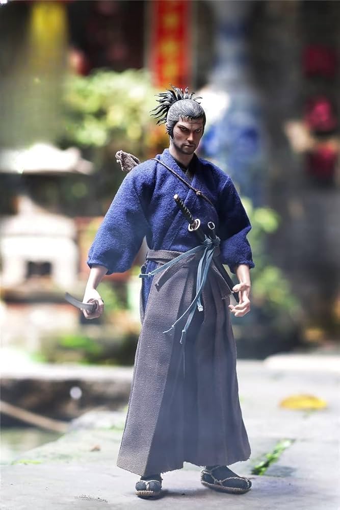 Amazon | ZQQZEZ L-001 1/6 映画 アニメ ゲーム 浪人 侍 武士 モデル