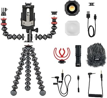Amazon.com: JOBY GorillaPod Mobile Vlogging Kit (Smartphone Rig