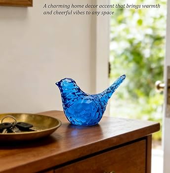 Amazon.com: JWT Astyle Blue Bird Figurines Living Room Office