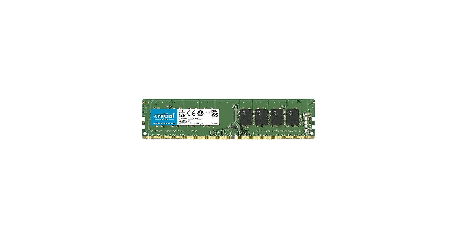 Crucial 16GB DDR4 2666 MT/s (PC4-21300) UDIMM 288-Pin Memory