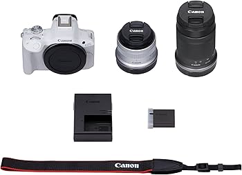 Amazon.co.jp: Canon Mirrorless Camera EOS R50 Double Zoom Kit (RF