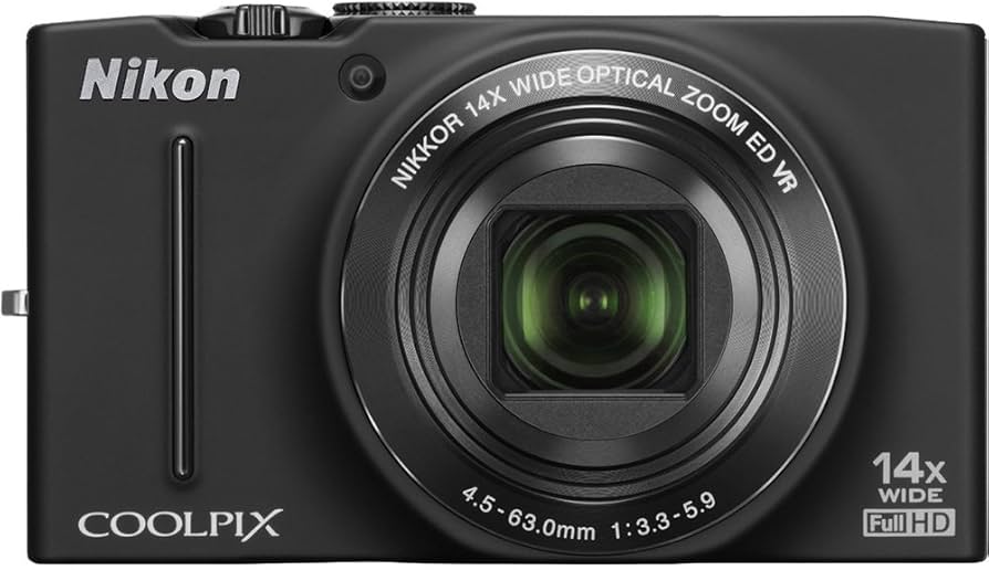 Amazon.com : Nikon Coolpix S8200 16-Megapixel Digital Camera Black