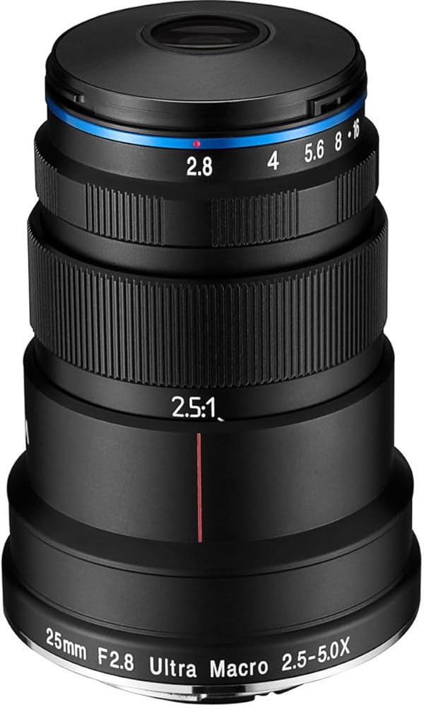 Amazon.co.jp: Venus Laowa 25mm f/2.8 2.5-5x ウルトラマクロレンズ