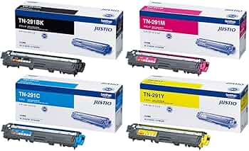 Amazon.co.jp: ブラザー トナーカートリッジTN-291 4色セット 純正品