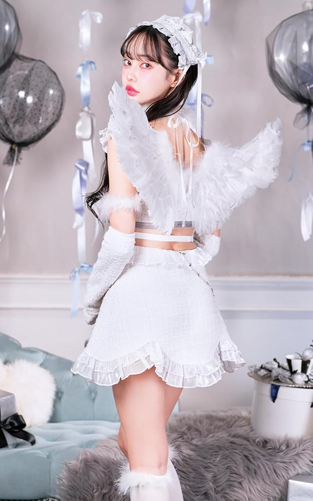 Amazon.co.jp: [Malymoon] コスプレ 天使 ホワイトデー エンジェル 羽