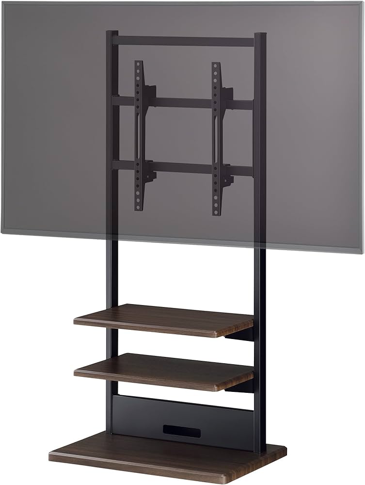 Amazon.co.jp: ハヤミ工産 テレビスタンド 自立型 55V型まで対応