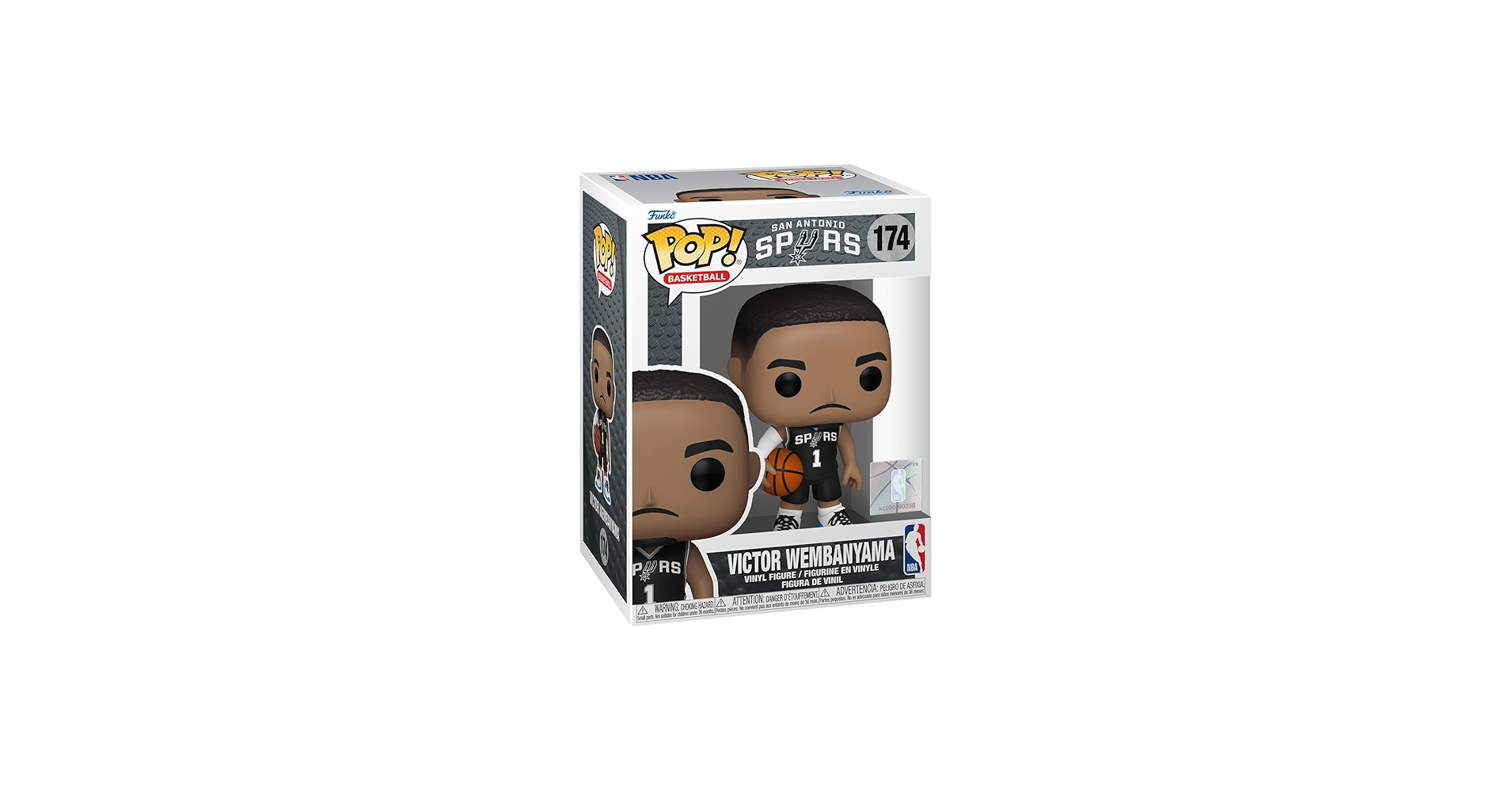 Amazon.com: Funko POP! NBA: Spurs - Victor Wembanyama
