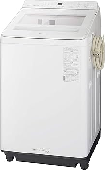 Amazon | パナソニック 全自動洗濯機 洗濯12kg NA-FA120V5-W ホワイト