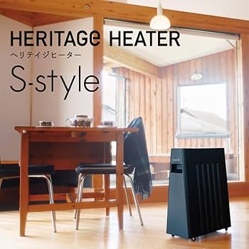 Amazon | ユーレックス EHT-M15WS-B ブラック ヘリテイジヒーター S