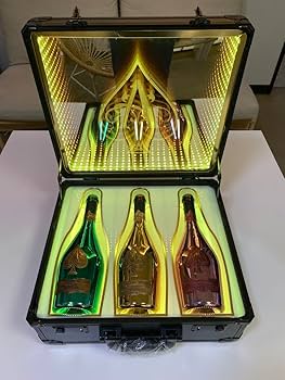 Amazon.co.jp: アルマンドアタッシュケース シャンパン LED 3本収納