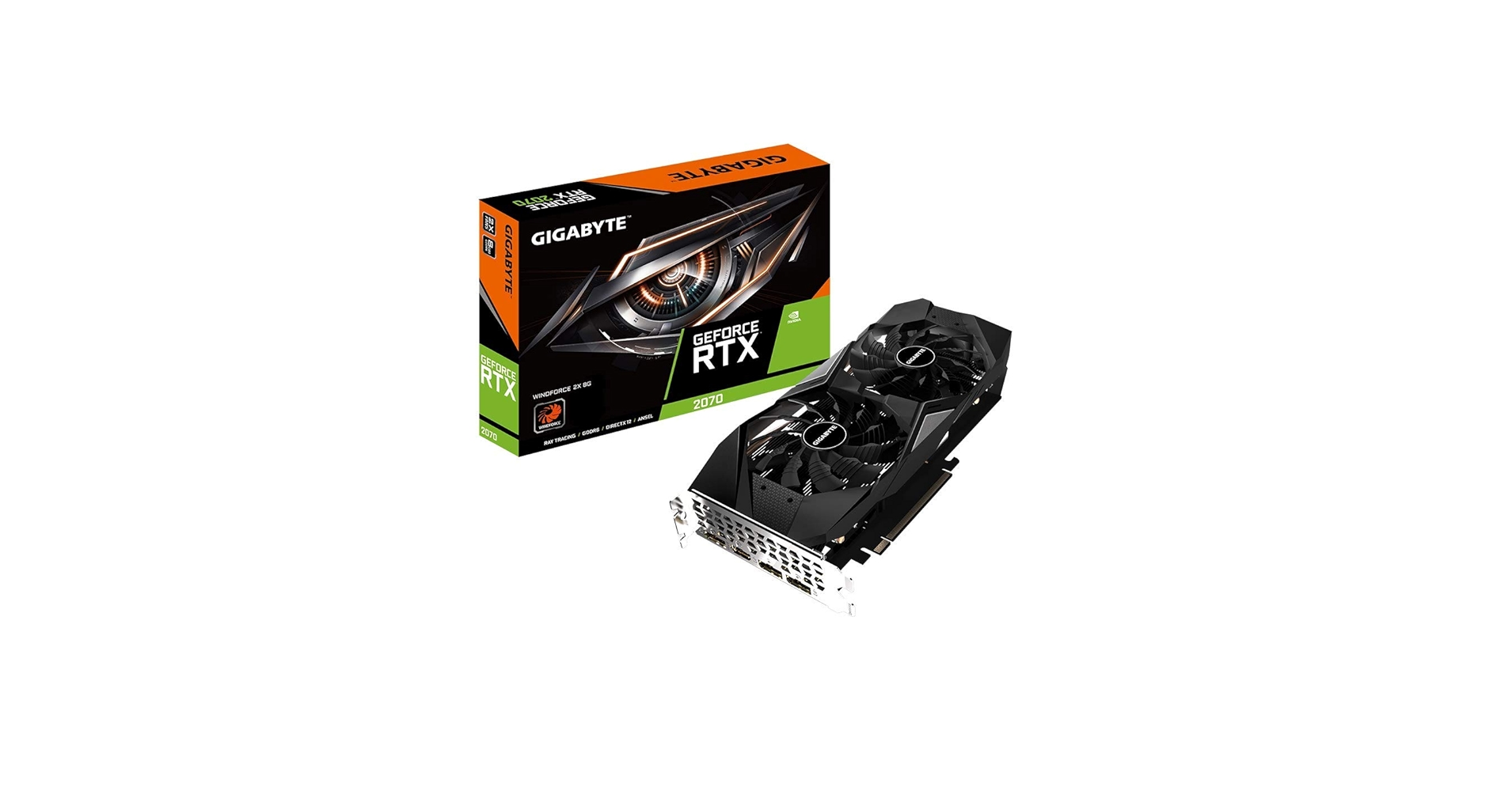 Amazon.com: GIGABYTE GeForce RTX 2070 Windforce 8G Graphics Card