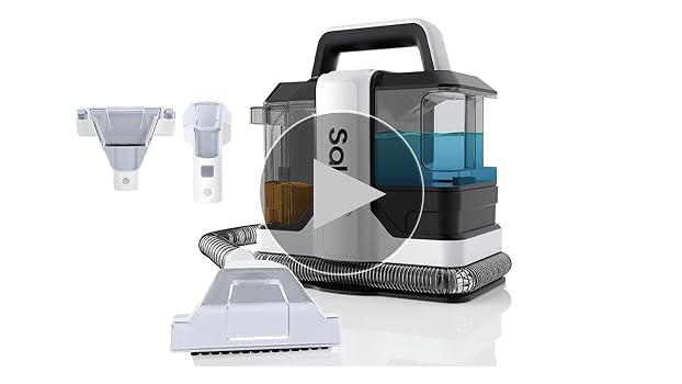 Amazon | 【14KPa強力吸引×スチーム式】SALATI カーペットクリーナー