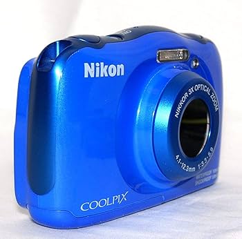 Amazon.co.jp: Nikon Digital Camera COOLPIX W100 Waterproof W100BL