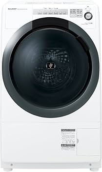 Amazon | シャープ SHARP コンパクトドラム 左開き ES-S7C-WL 洗濯
