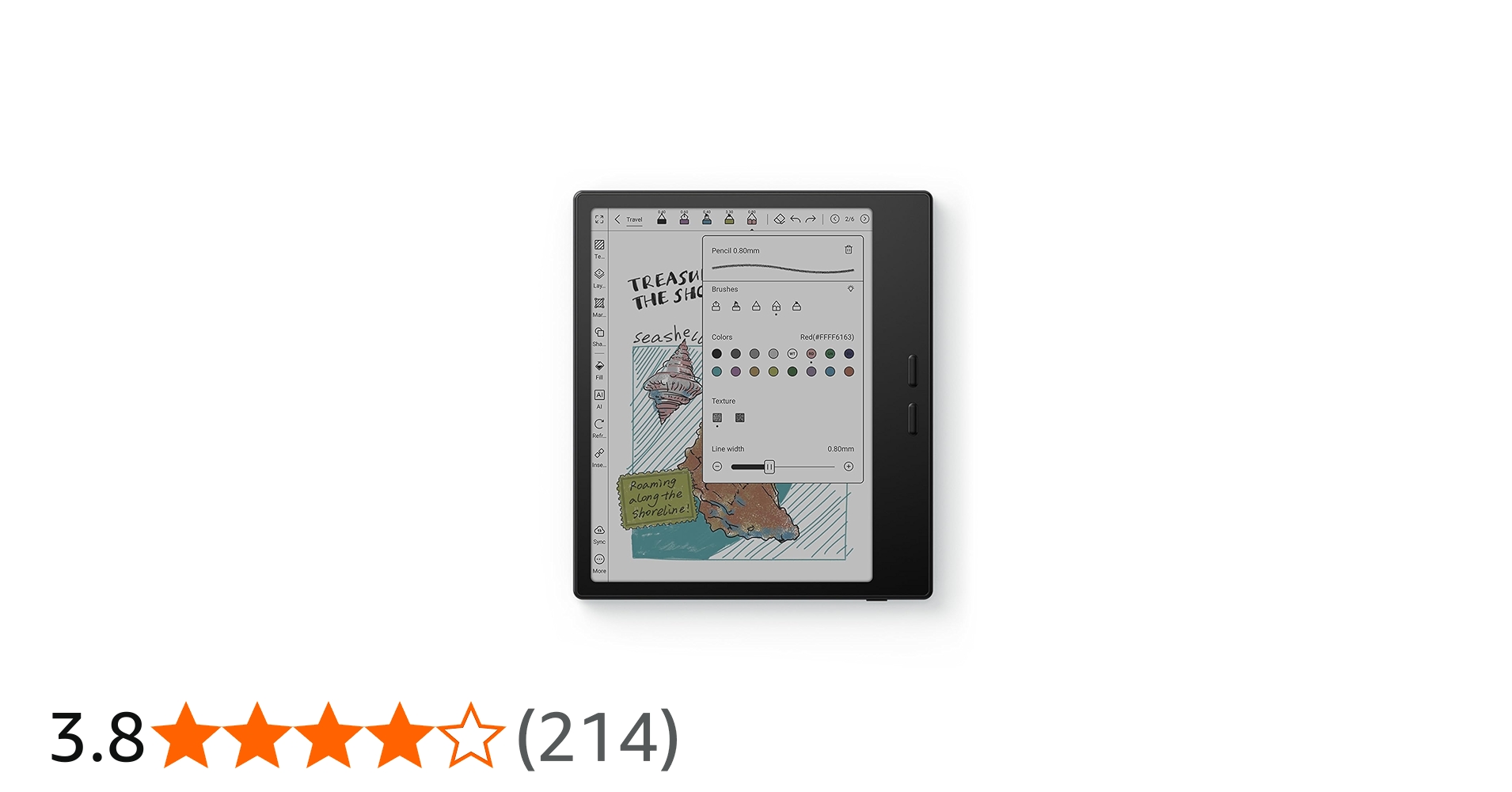 Amazon | BOOX Go Color 7 Gen II Eインクタブレット4G 64Gサポート