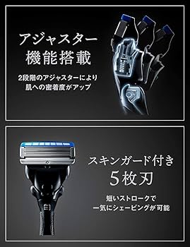 Amazon.co.jp: Schick(シック) 極 KIWAMI 5枚刃 替刃(4コ入) 髭剃り