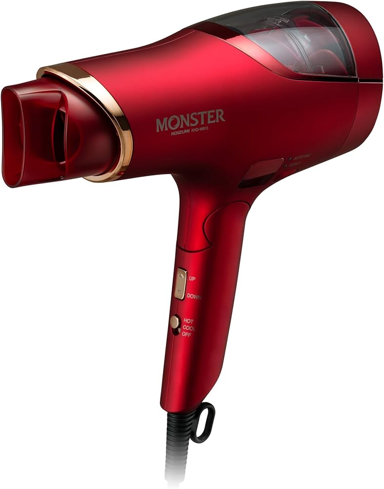 Amazon | コイズミ ヘアドライヤー ダブルファンドライヤー モンスター
