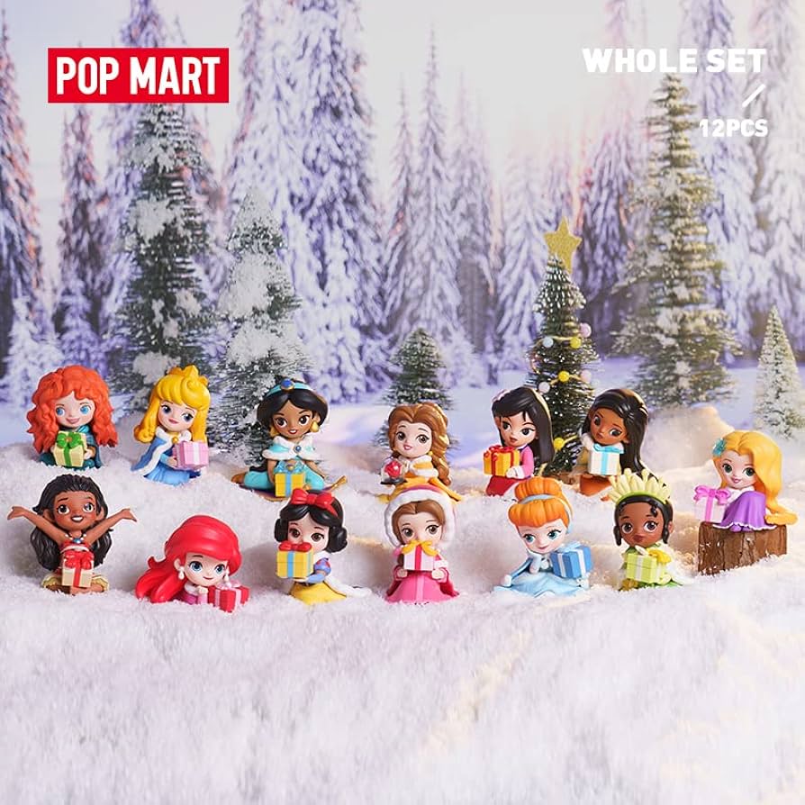 Amazon | POPMART Disney プリンセス ウィンター ギフト シリーズ