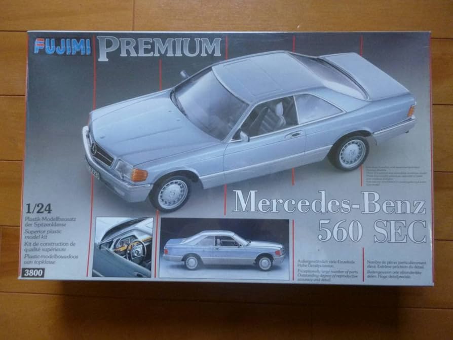 Amazon | 希少・未開封／1/24 メルセデス・ベンツ 560SEC 1箱／フジミ