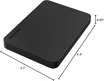 Amazon.com: Toshiba Canvio Basics 2TB Portable External Hard Drive