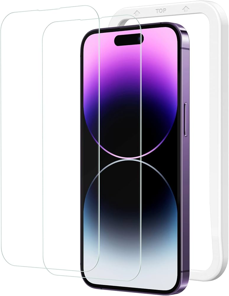 Amazon | NIMASO ガラスフィルム iPhone 14 Pro 用 保護フィルム 強化