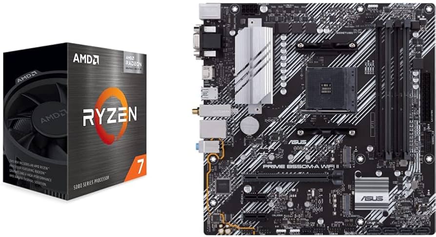 Amazon.com: AMD Ryzen 7 5700G 8-Core, 16-Thread Unlocked Desktop