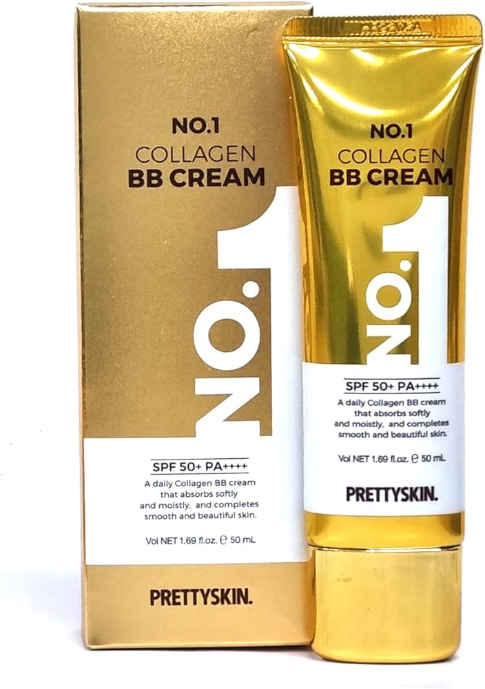 Amazon.com: PRETTYSKIN Collagen BB Cream with Zinc Oxide