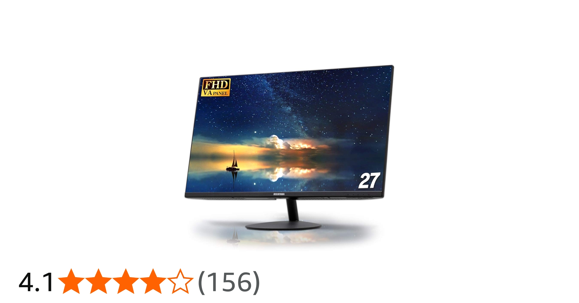 Amazon.co.jp: アイリスオーヤマ モニター 液晶ディスプレイ 27インチ