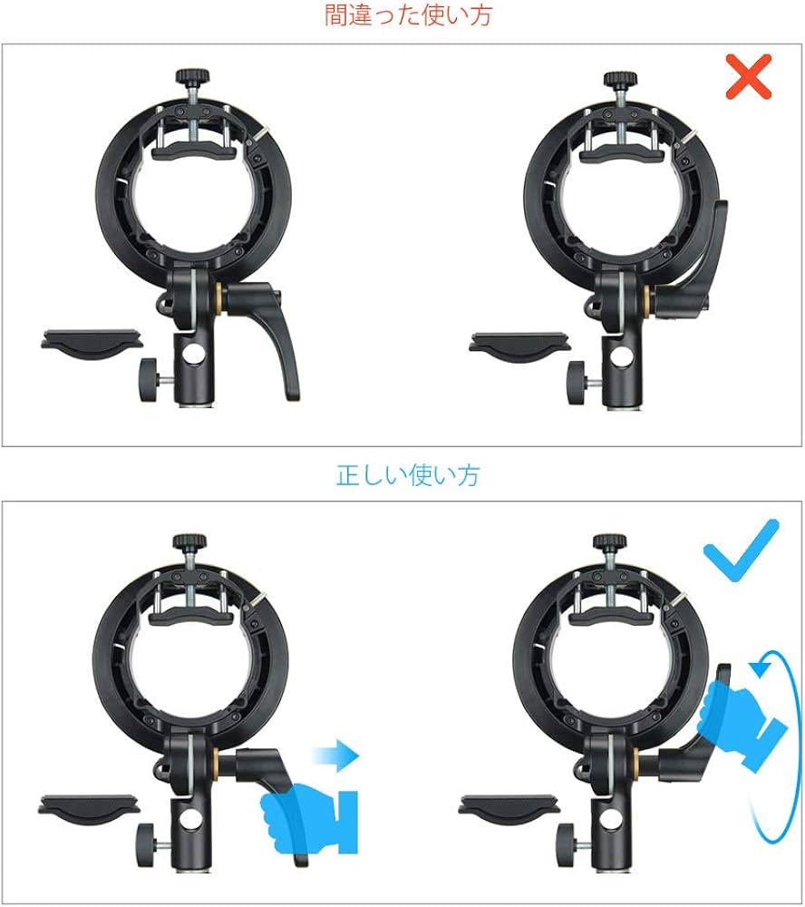 Amazon | Godox S2アップグレードS型ブラケット ボーエンズマウント