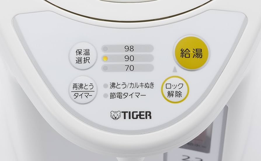 Amazon | タイガー 魔法瓶 マイコン 電気 ポット 3L ホワイト PDR-G301