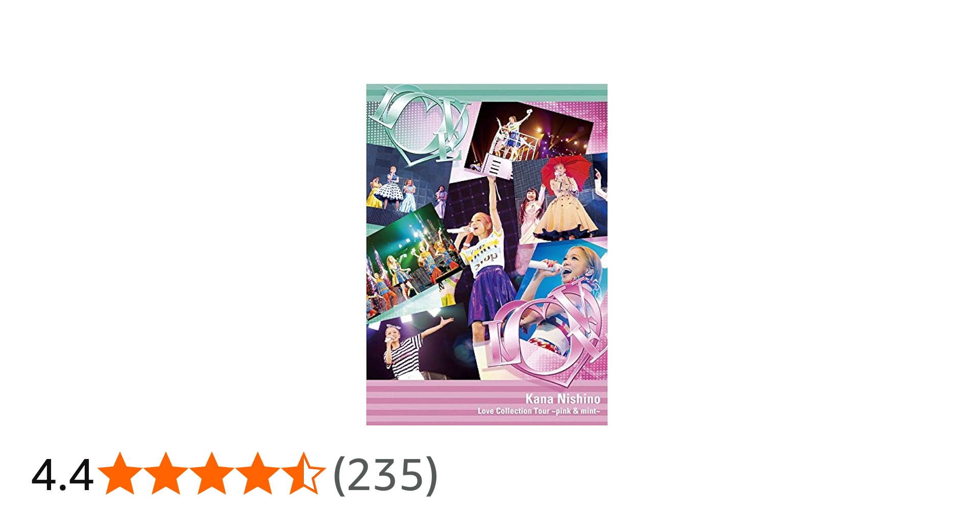Amazon.co.jp: Love Collection Tour ~pink & mint~ [DVD] : 西野カナ