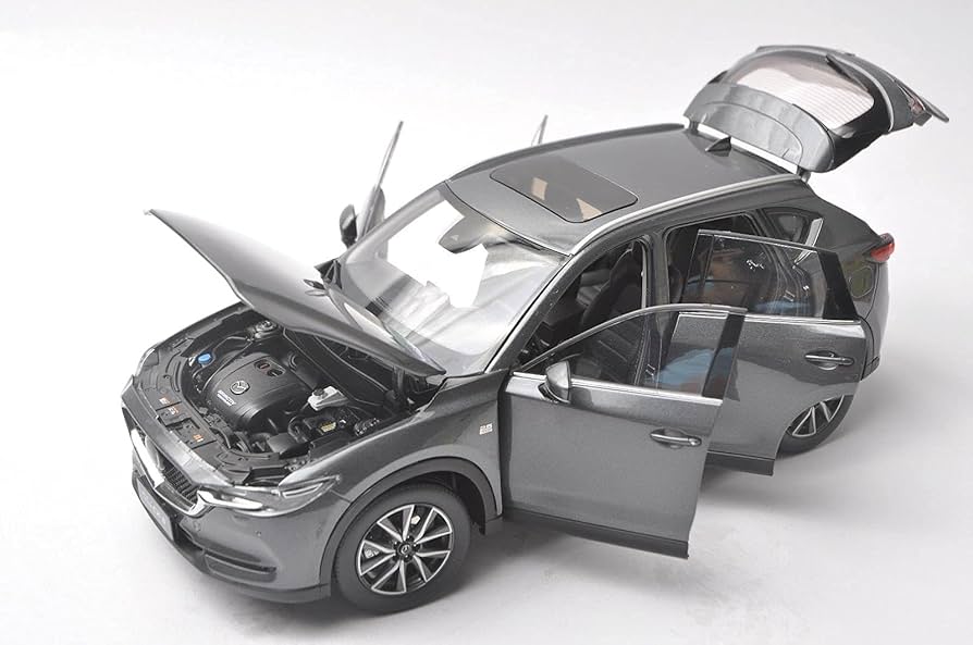 Amazon | ミニカー 1/18 Mazda CX-5 マツダ CX5 2018 (グレー) ダイ